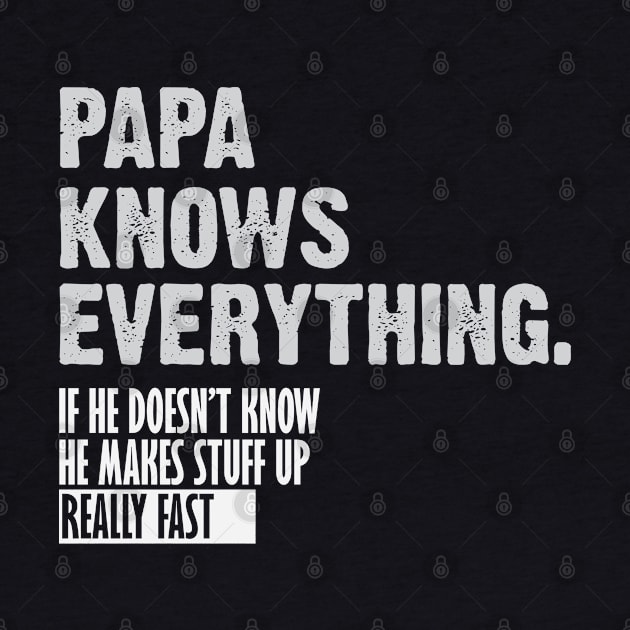 Papa Knows Everything by gabrielakaren